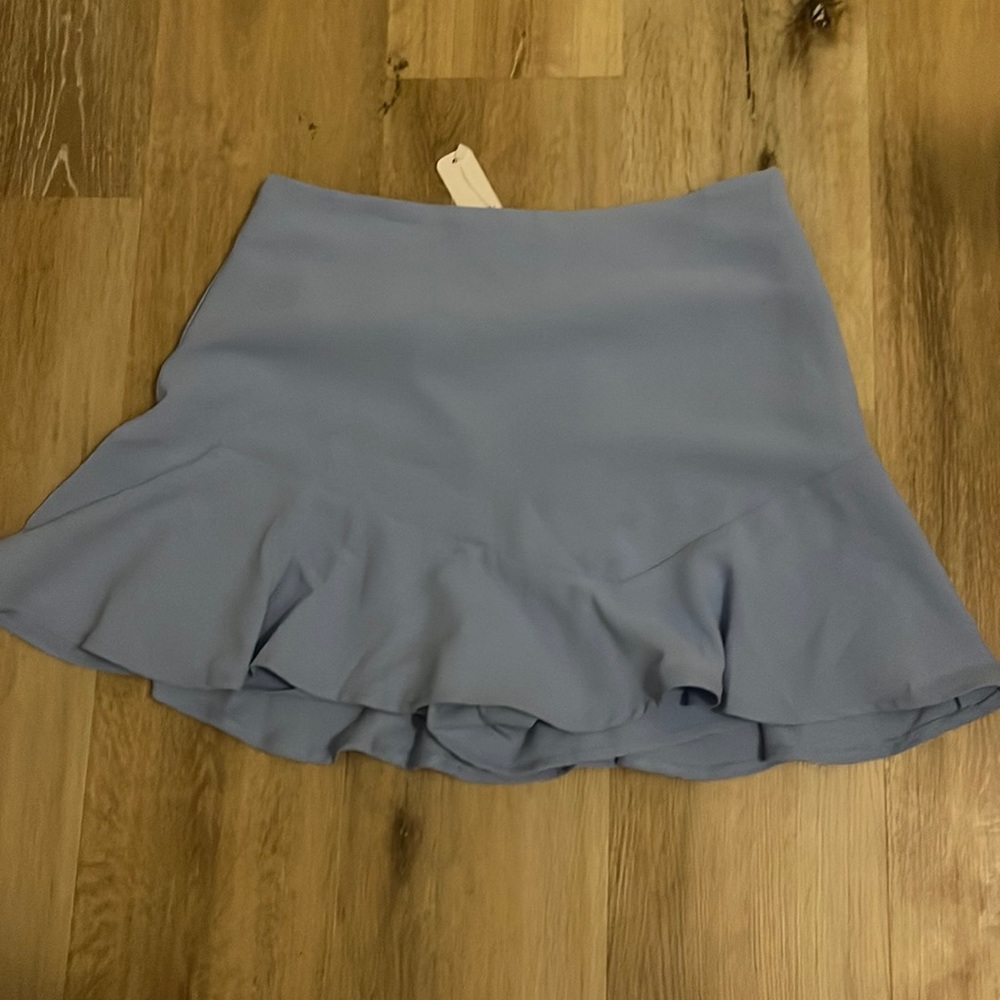 super nice light blue skirt